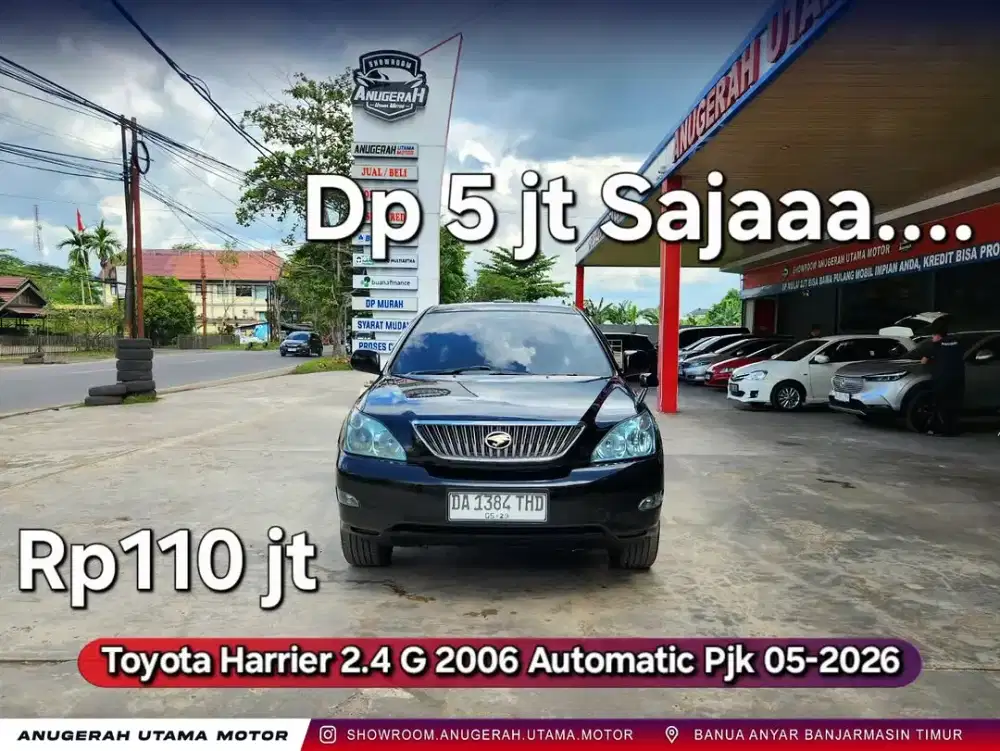 Dp5jt Toyota HARRIER 2.4 G 2006 Autimatic