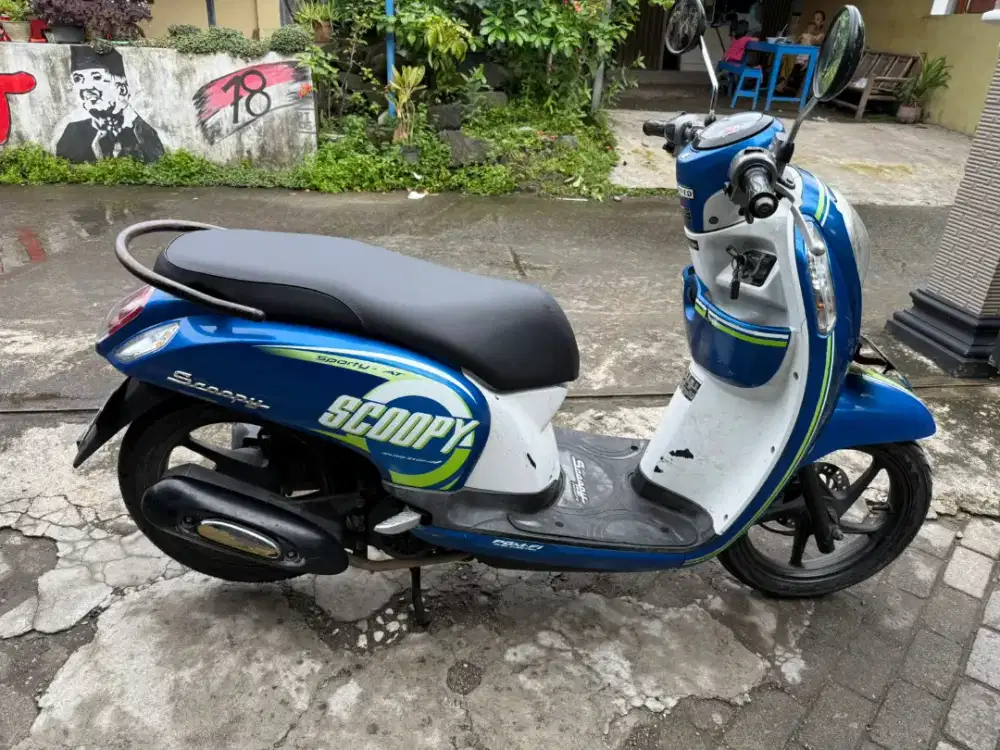 Scoopy esp ISS THN 2016 plat AB sleman