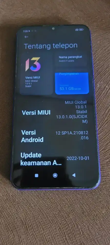 Xiomi redmi 9 ram4