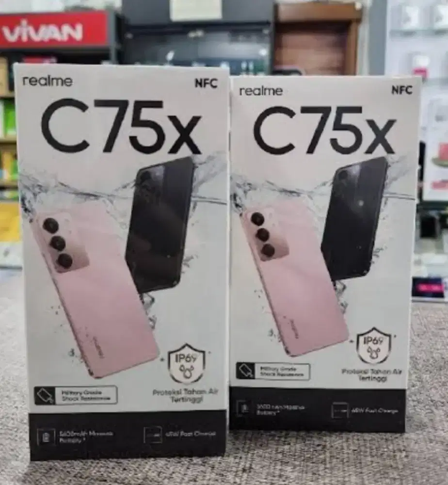 Murah new Realme C75x 8/128 grs resmi, bs TT