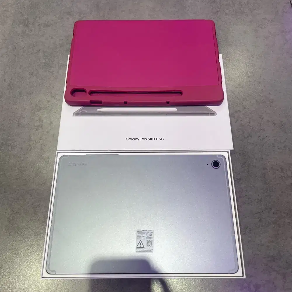Samsung galaxy tab s10Fe 5G 8/128gb mulus lengkap ori sein