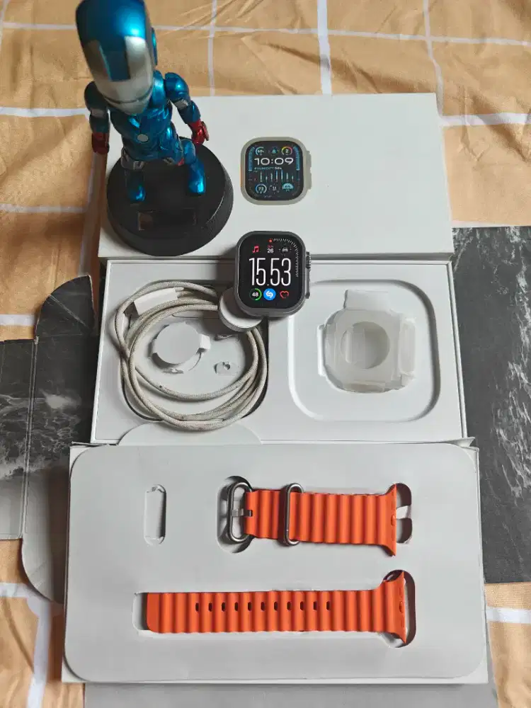 Apple Watch iWatch Ultra 2 Titanium 49mm BH 100 GPS & Cellular Fullset