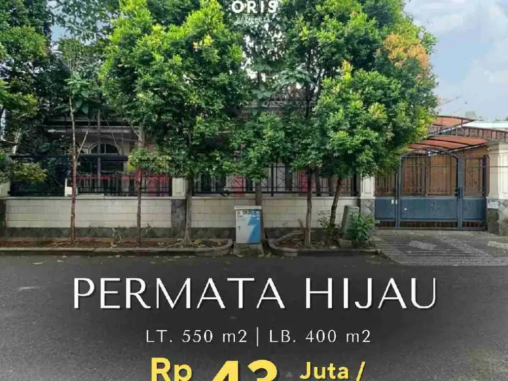 Rumah Modern Classic Jalan Lebar di Permata Hijau Jakarta Selatan