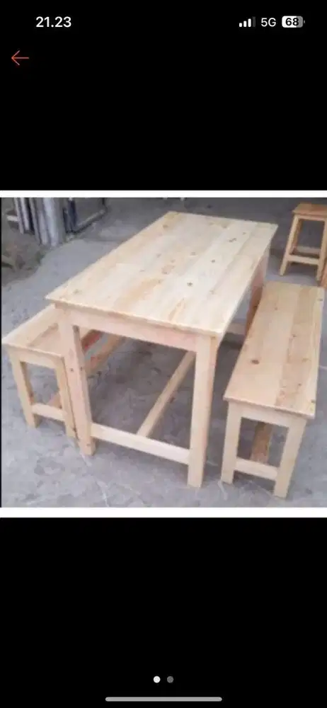 Meja Kursi  Makan Warung/ Kios