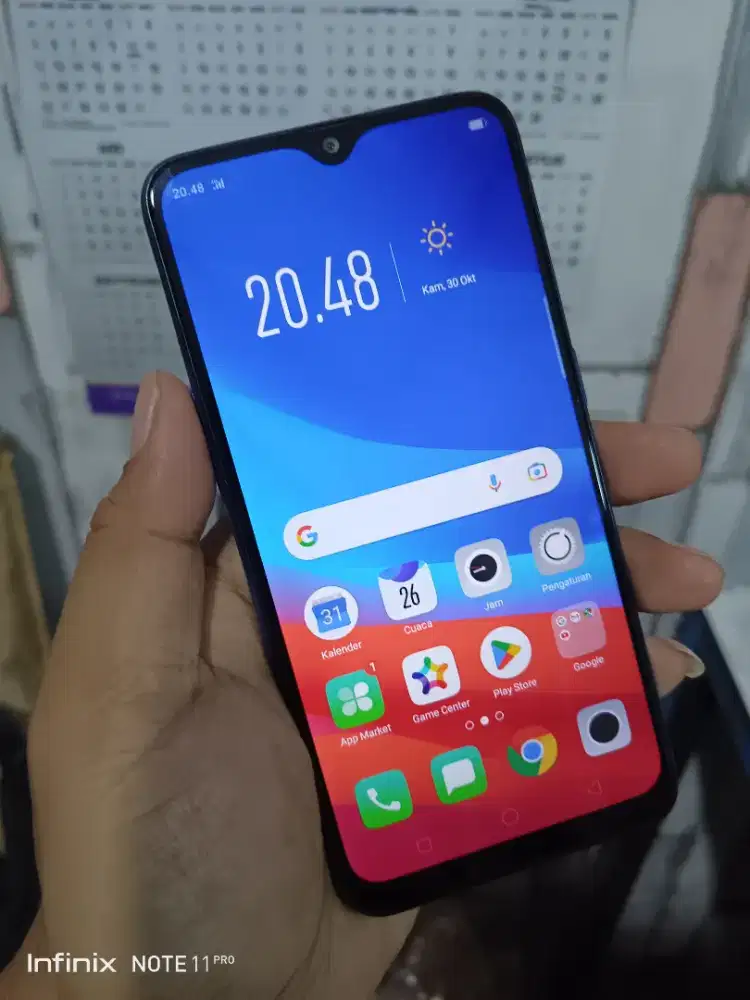 Oppo a5s ram 3/32gb hp aja batangan