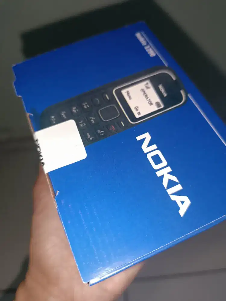 Nokia 1280 baru warna hitam bisa cod