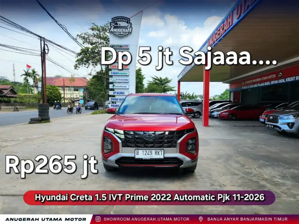 Dp5jt Hyundai CRETA PRIME 2022 Autimatic Pjk11-2026