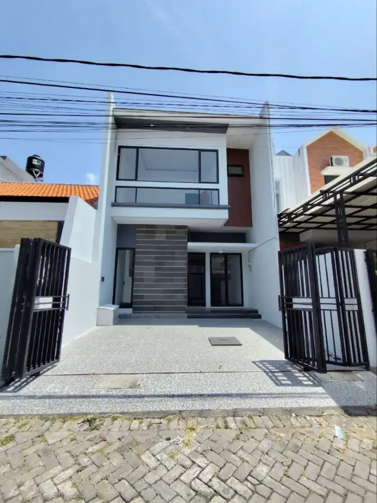 Klampis Semolo‼️Jual Rumah Baru Dekat ITS,Merr,Araya,galaxy mall