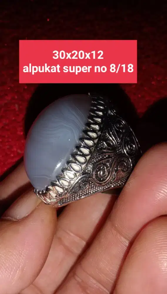 Batu akik karang Nunggal jumbo