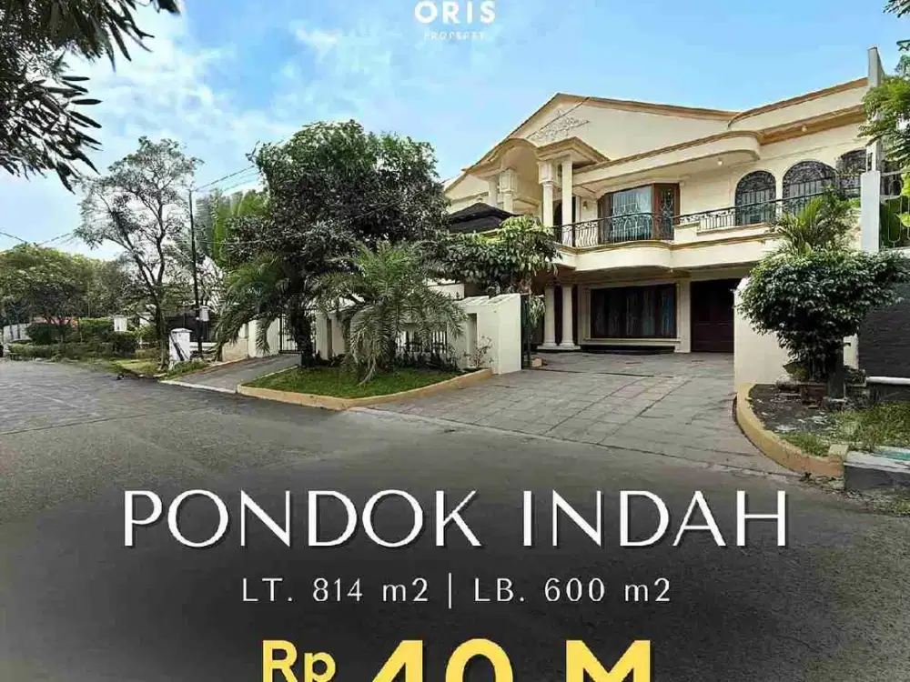 Rumah Modern Classic Ada Private Pool di Pondok Indah Jakarta Selatan