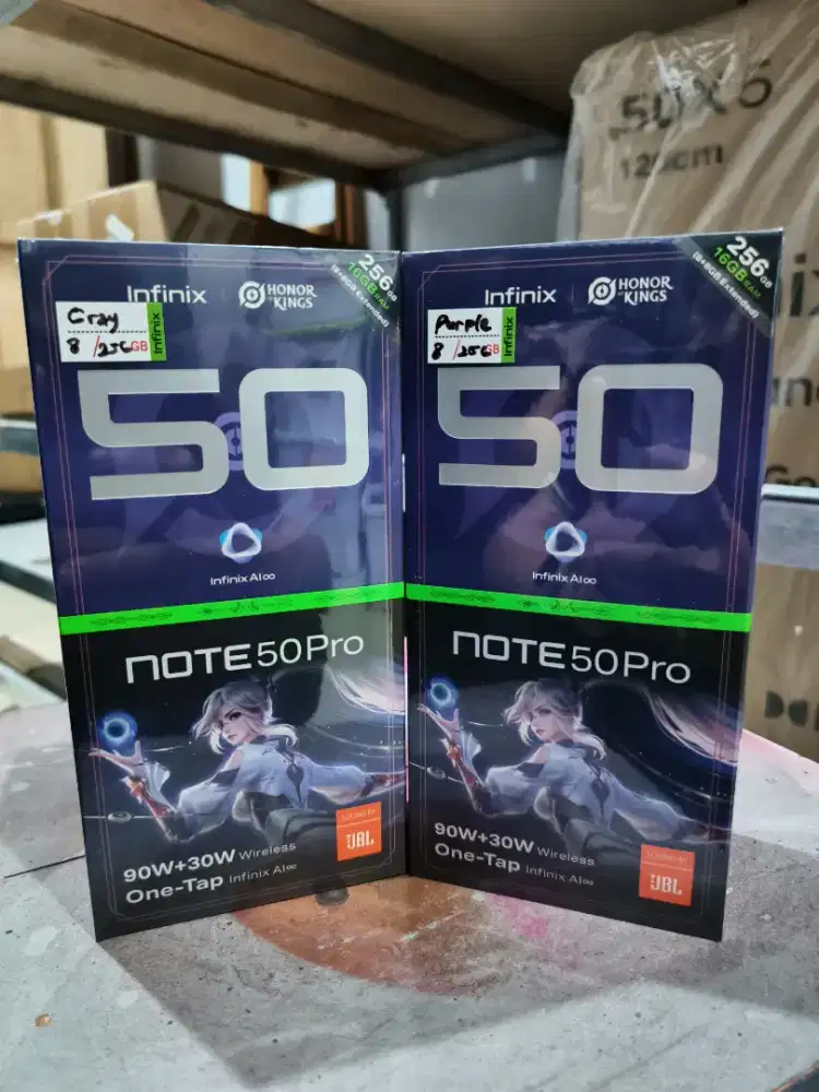 Infinix Note 50 Pro New Ram 8+8/256
