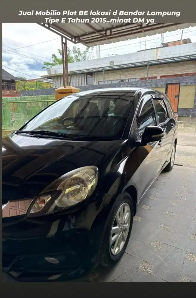 Jual Mobilio Plat BE tahun 2015 Tipe E Manul