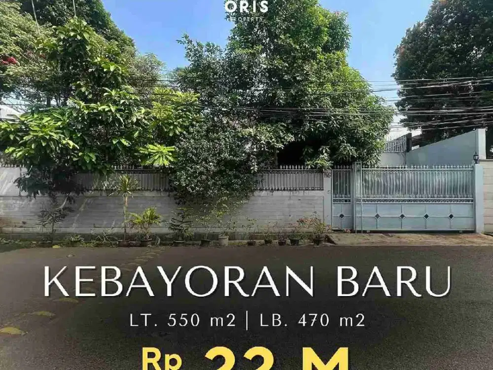 Hot Sale Best Price Rumah Jalan Lebar di Kebayoran Baru Jakarta Selatan