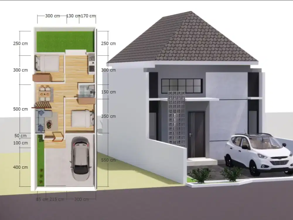 HANYA 200 JUTAAN PUNYA RUMAH DEKAT TOL HELVETIA