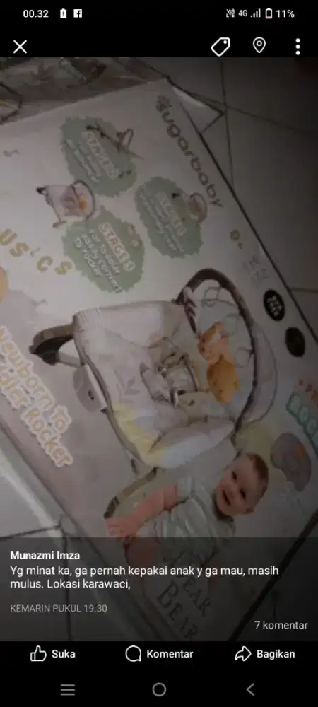 Dijual stroler dan Bouncer