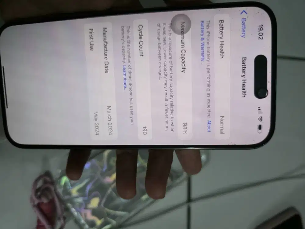 Iphone 15 pro 128 gb natural titanium