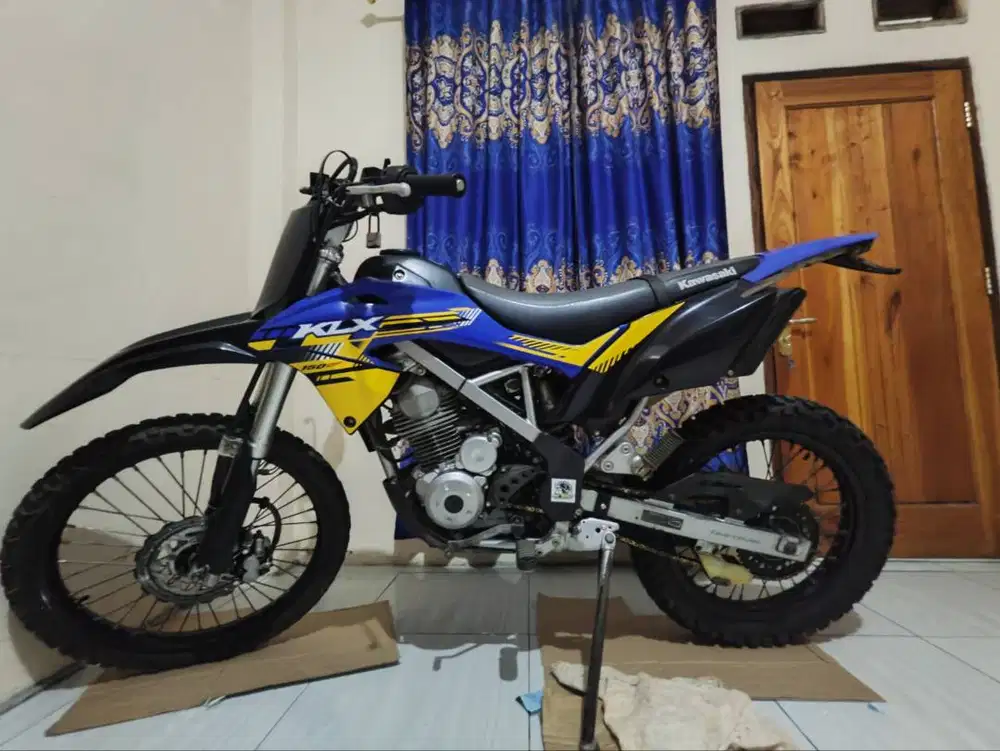 KLX 2018 jarang di pakai