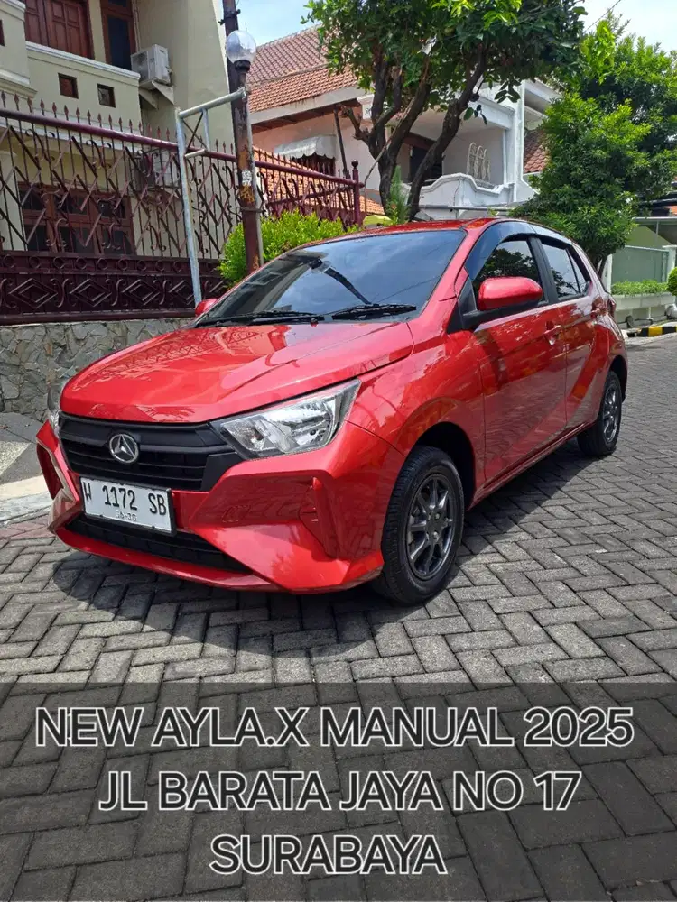 (KILOMETER 1300) NEW AYLA X MANUAL 2025