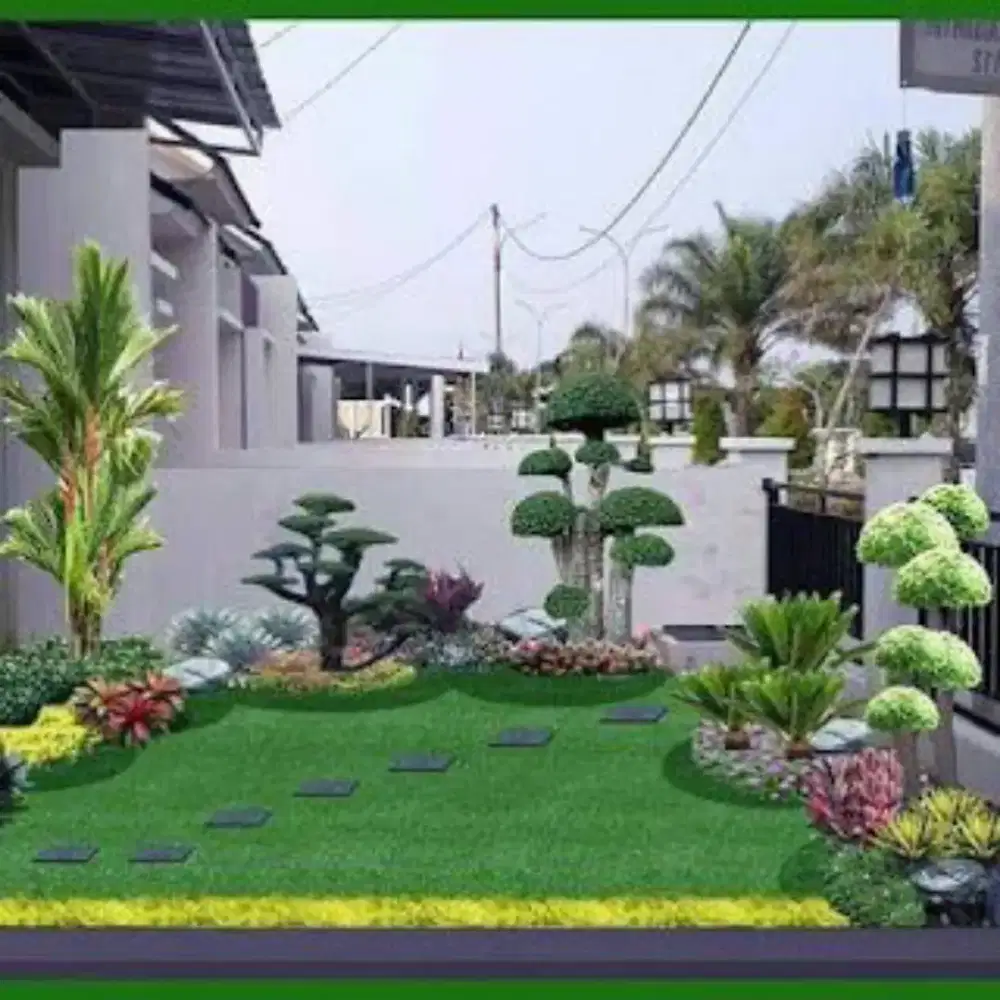 Tukang taman daerah Ciawi