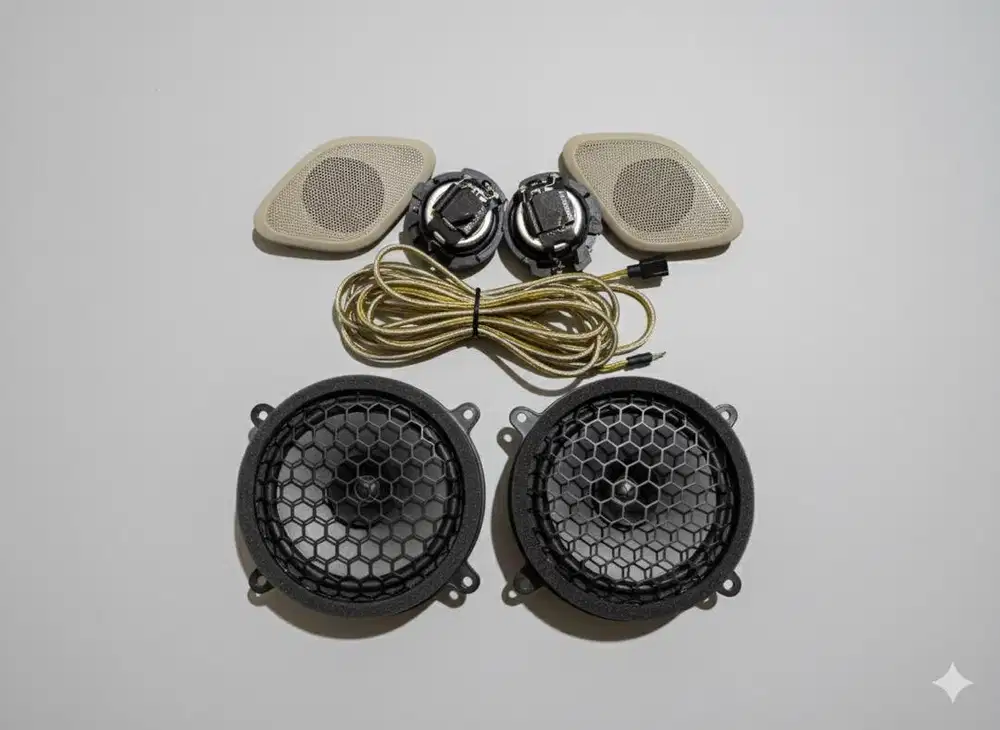 Speaker 2-Way Component System Bekas Copotan Mobil Xpander