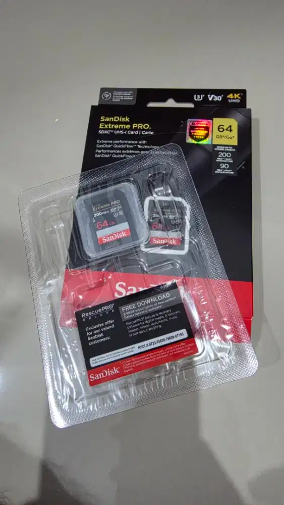 SanDisk Extreme PRO SD Card 64 Gb