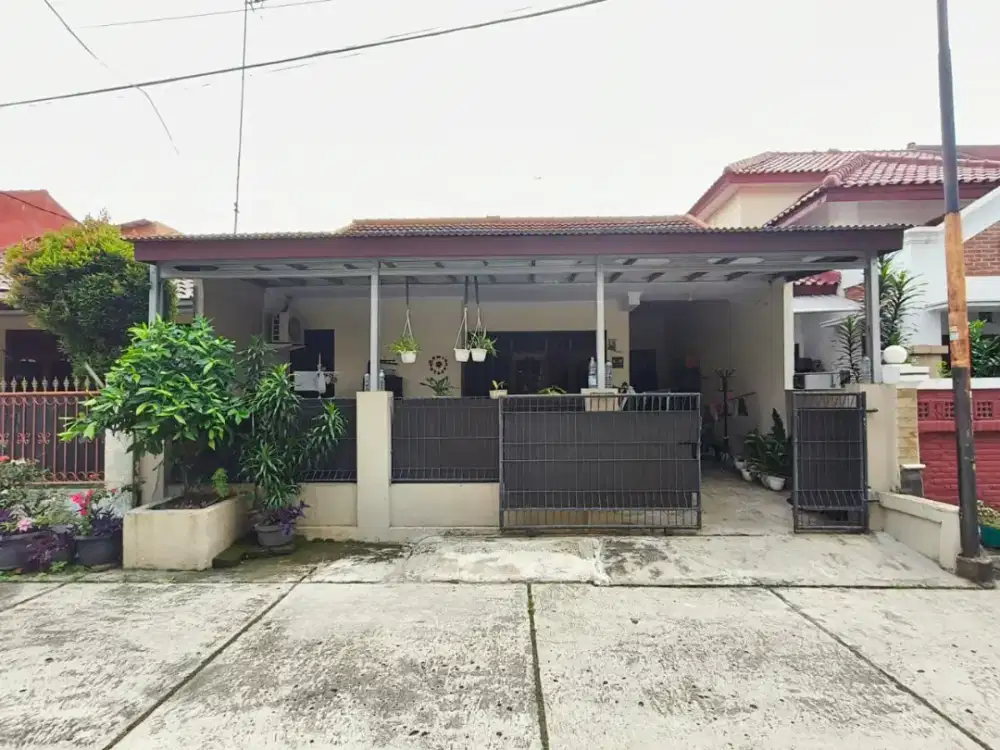 DIJUAL RUMAH SIAP HUNI DIDALAM PERUMAHAN DEKAT ST LRT