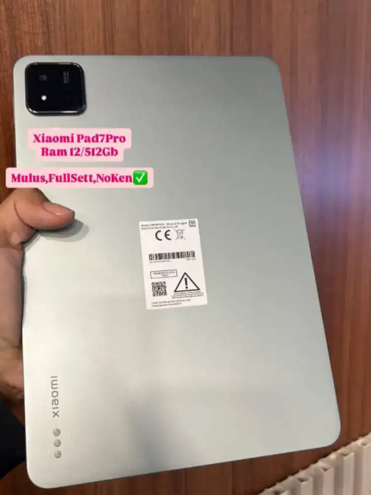 Xiaomi Pad7Pro Ram 12/512Gb