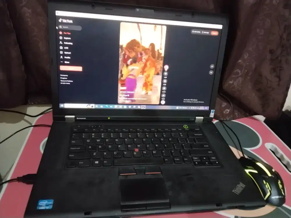 Laptop lenovo. Intel corei7