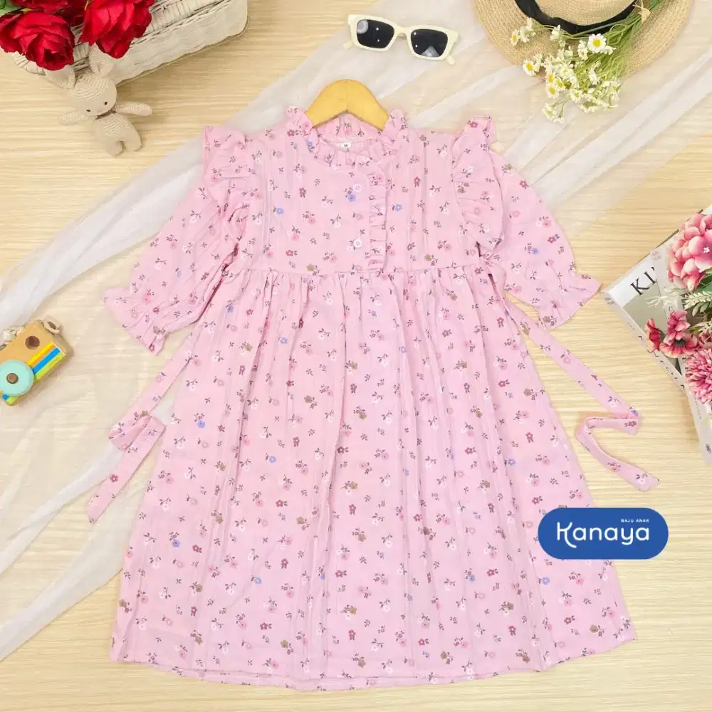 Gamis anak aisyah usia 2-6tahun