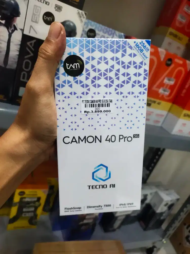 TECNO CAMON 40 PRO 5G 8/256GB | ATLANTIS DAHAYAT