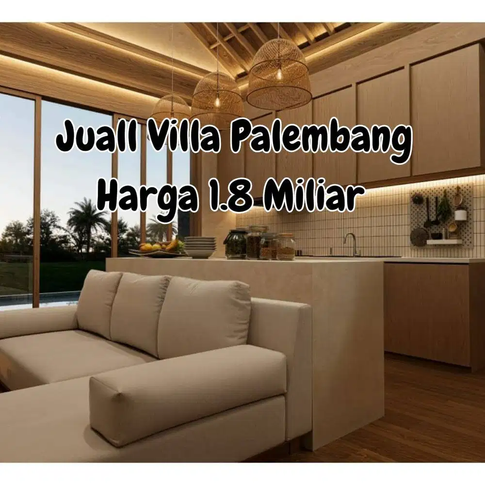 JUAL VILLA DEKAT BANDARA PALEMBANG