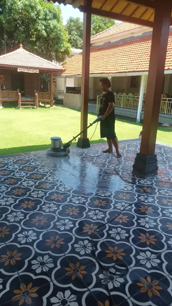 Melayani Poles Lantai Marmer Terazo Tegel Acian Betonn Granit DLL