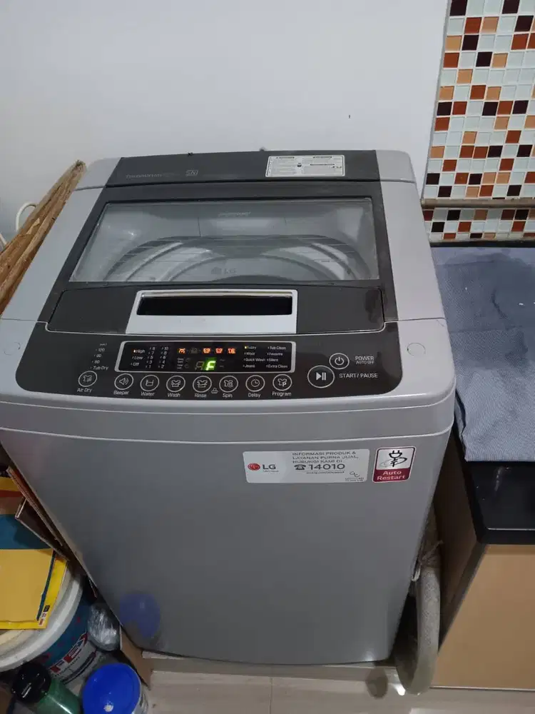 Mesin Cuci LG TurboDrum 1 Tabung – Hemat Listrik, Kondisi Mulus !!