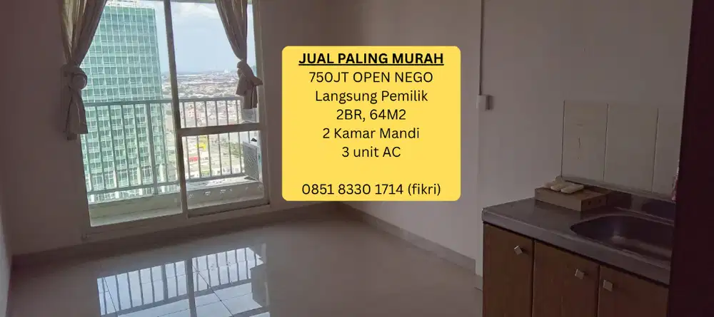 Paling Murah 2BR Kelapa Gading Callia Apartemen