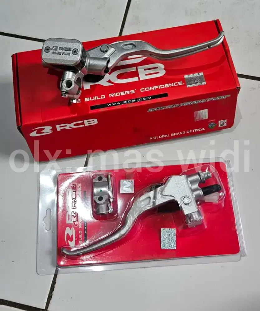 MASTER REM RCB E3 SILVER KANAN KIRI ORIGINAL