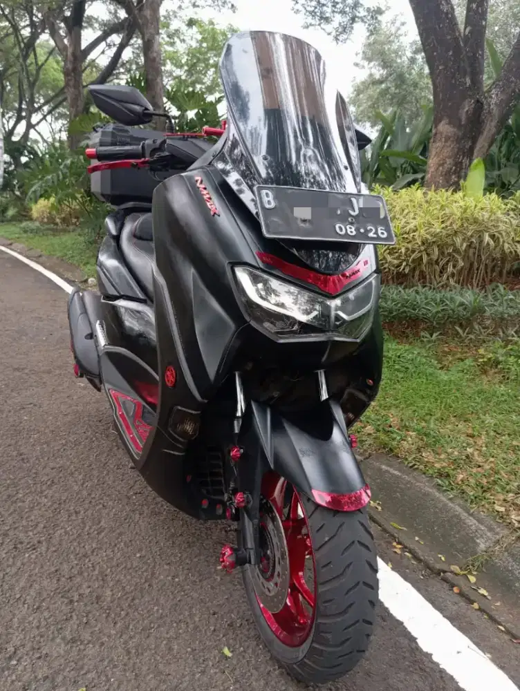 YAMAHA NMAX NEW KEYLESS TAHUN 2021 PAJAK HIDUP PANJANG MOTOR GRESS