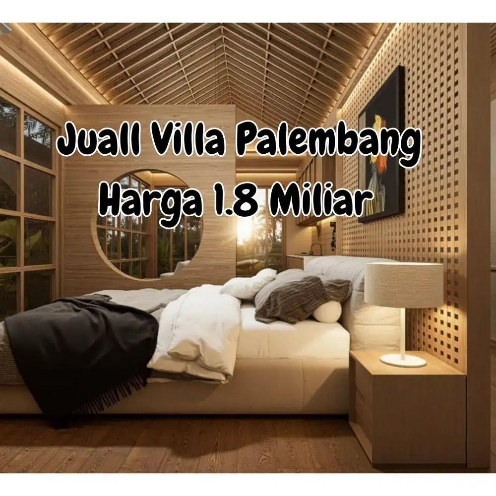 JUAL CEPAT VILLA PALEMBANG