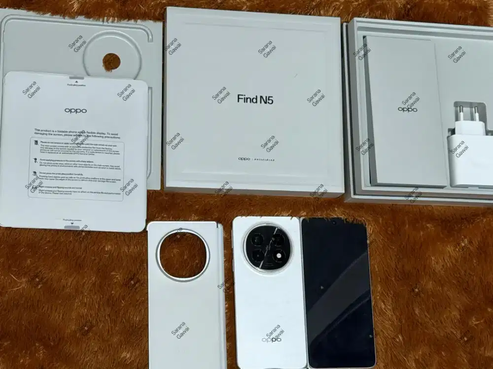 OPPO Find N5, second like new, asuransi care+