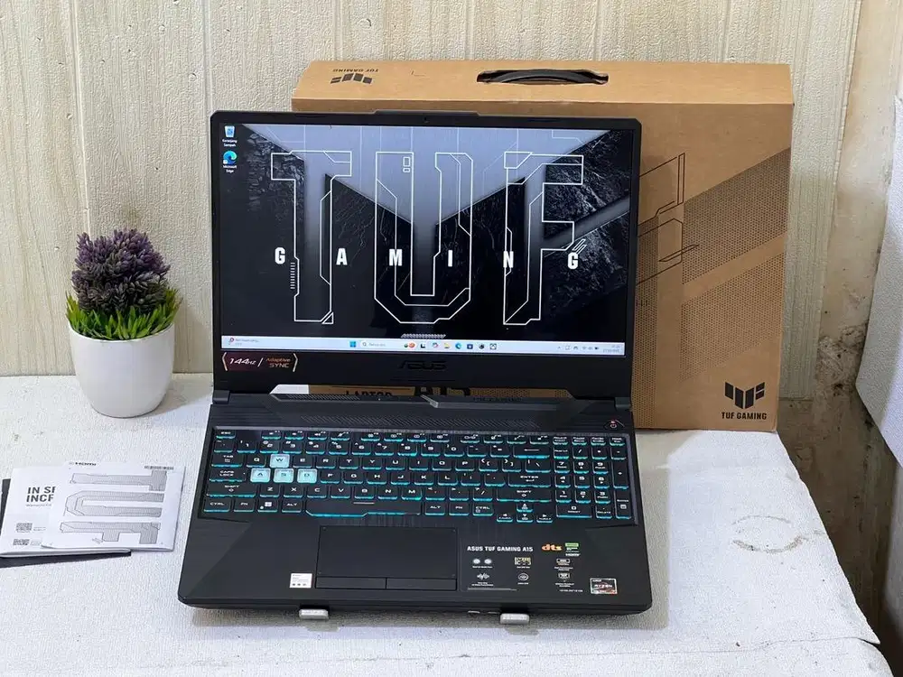 BU Jual Asus TUF A15 FA506NCR AMD Ryzen 7-7435HS RAM 8 GB SSD 512 GB
