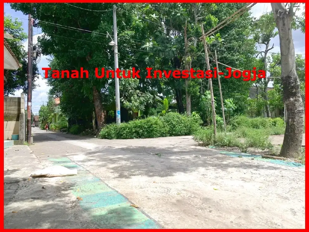 Tanah Dijual Dekat Ring Road Timur Area Berbah, SHM