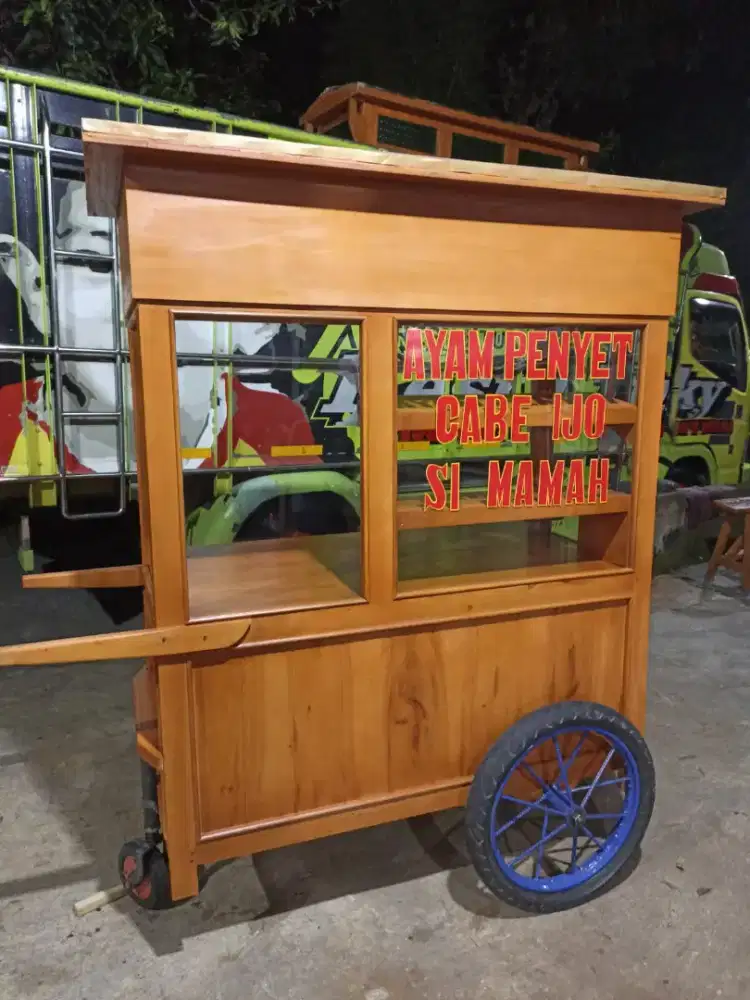 Gerobak Angkringan jg Melayani Pesanan Grobak Bakso Mie Bubur Sate dlL