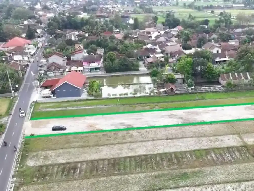 Tanah Siap Akad Notaris Dekat Polsek Godean Sleman