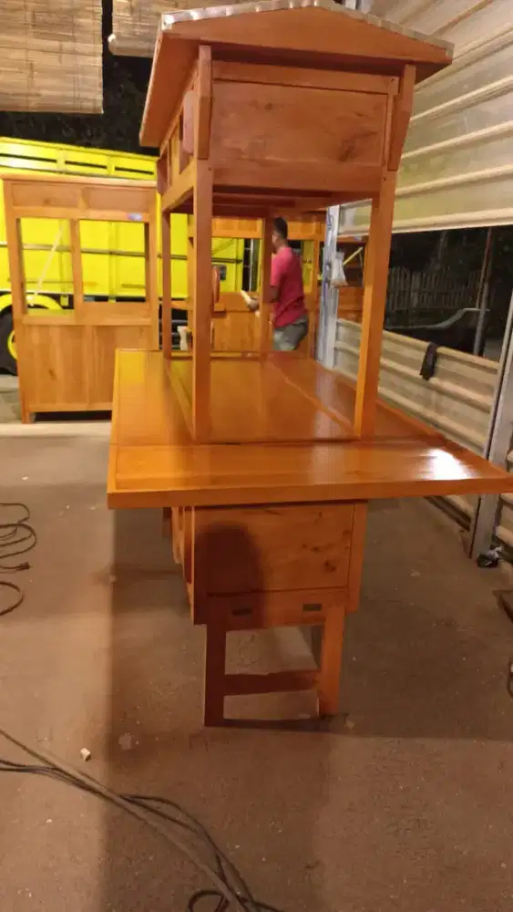 Gerobak Angkringan jg Melayani Pesanan Grobak Bakso Mie Bubur Sate dlL