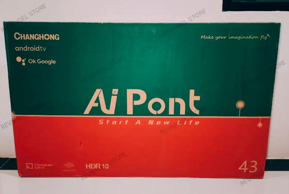 BARU 100% CHANGHONG 43 ANDROID SMART TV GARANSI RESMI 3 TAHUN
