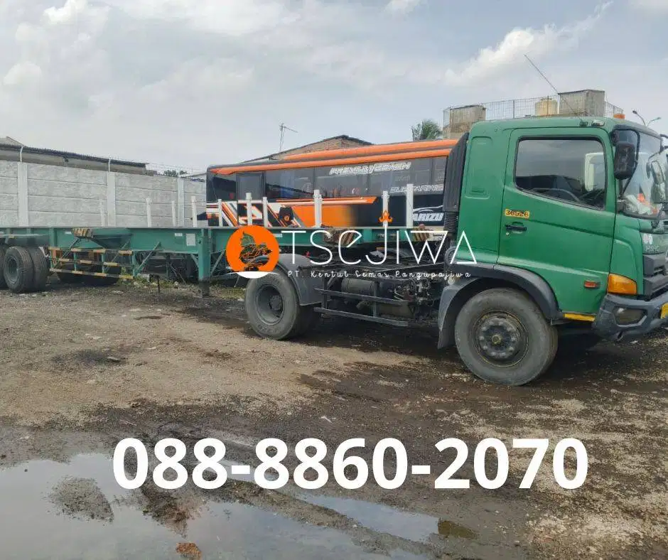 Jual Cepat Hino FG235TH 2018 + Trailer 40Ft – Nego di Garasi