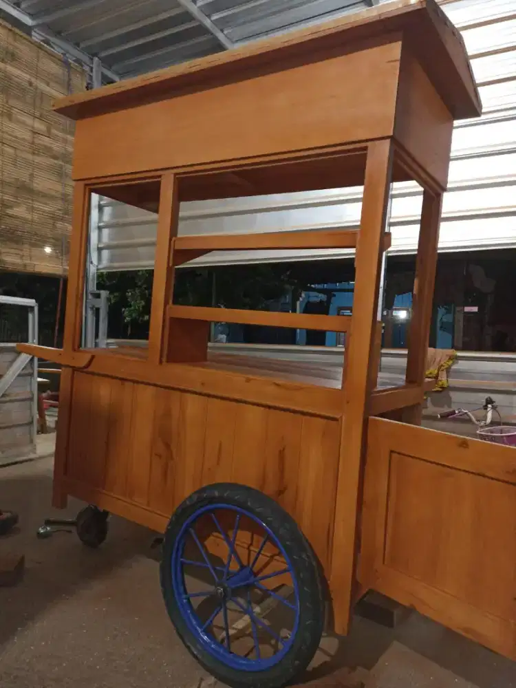 Gerobak Angkringan jg Melayani Pesanan Grobak Bakso Mie Bubur Sate dlL