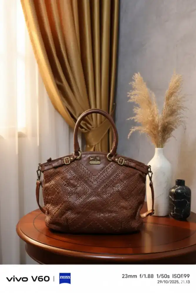 Coach tote Bag Coklat