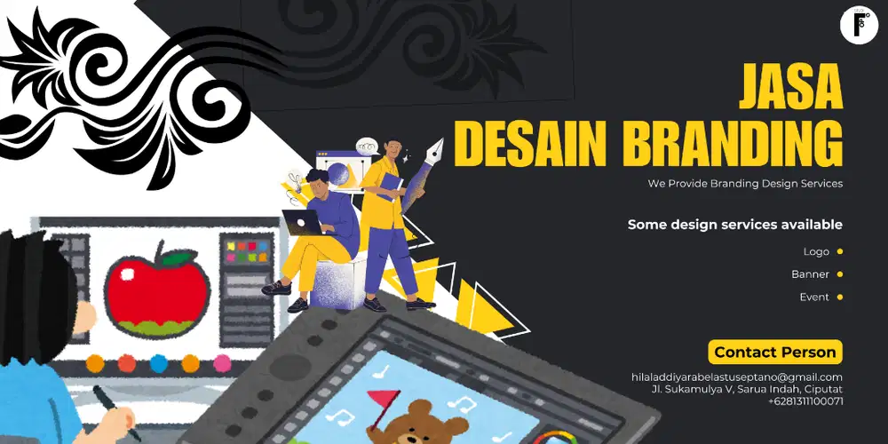 Jasa Branding Identitas visual And Desain materi promosi