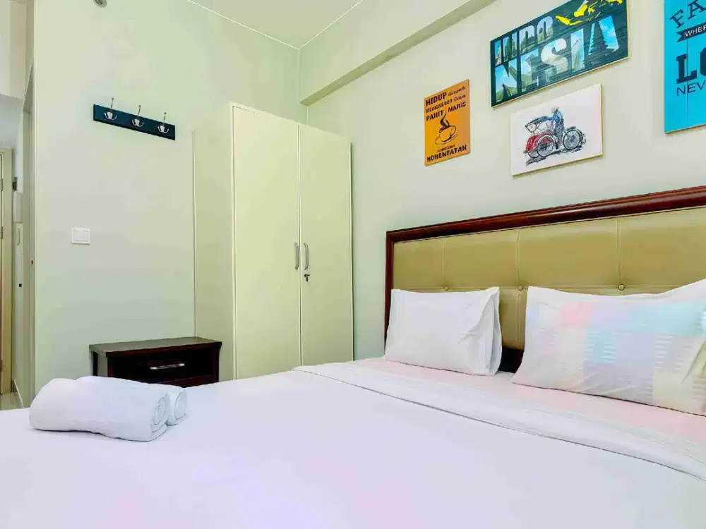 Dijual Studio Furnish Cantik Murah Springlake Apartemen Summarecon Bekasi
