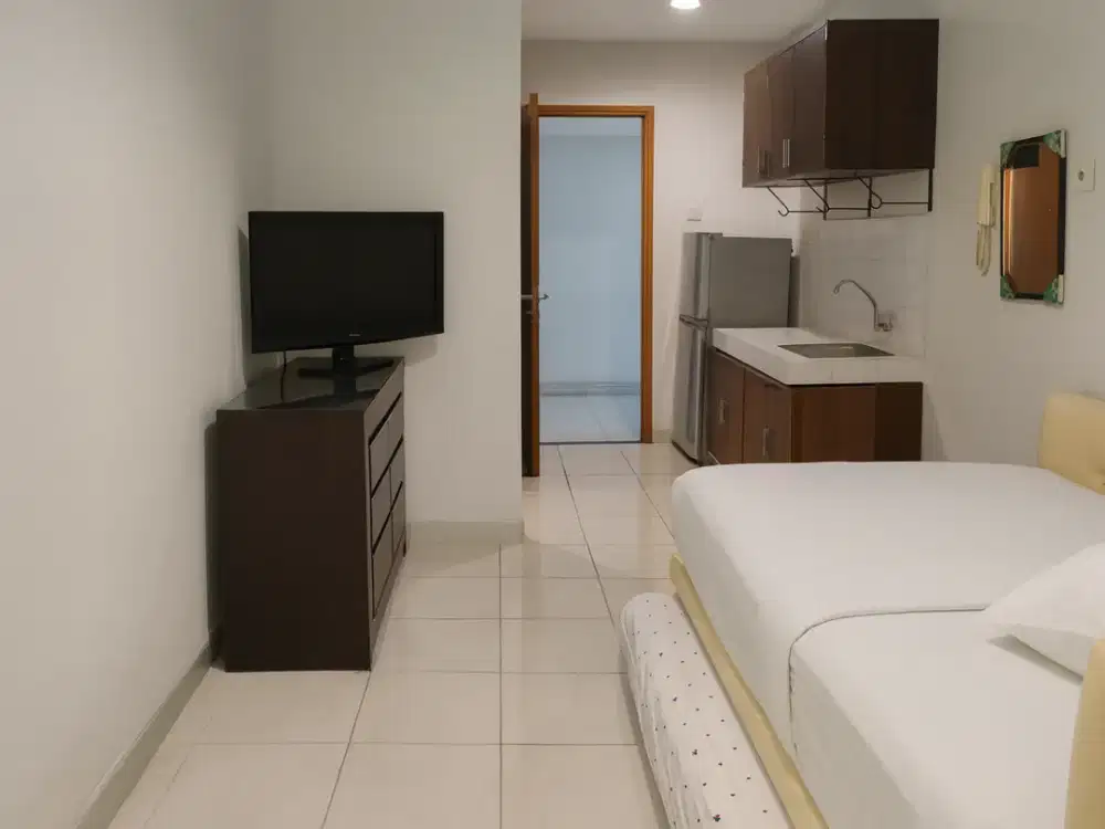 Disewakan Bulanan Murah Studio Furnish Apartemen Cinere Bellevue Suites